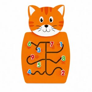 Cat Number Maze Wall Panel PS22
