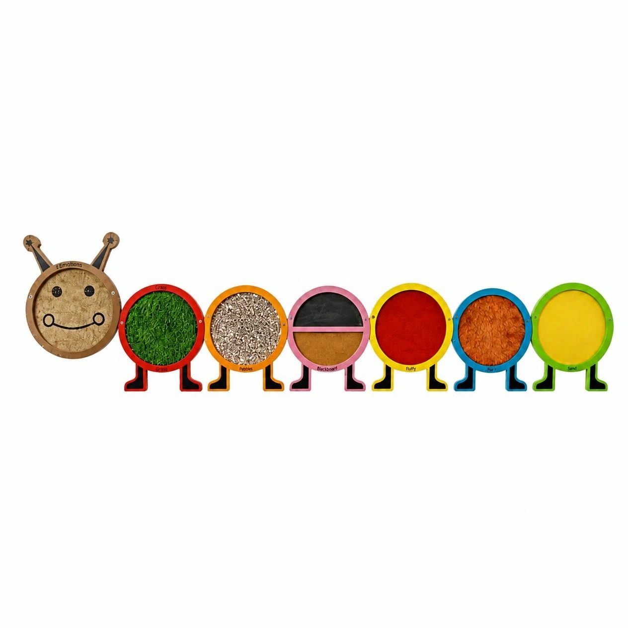 Caterpillar Multi-Texture Sensory Wall Panel - PS28