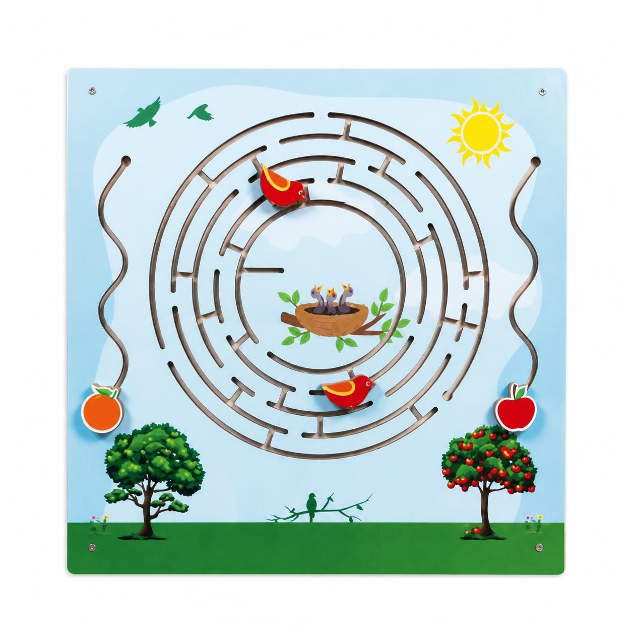 Forest Maze Adventure Board Activity Wall Panel PS16