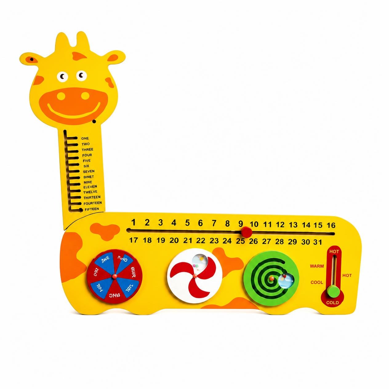 Giraffe Activity Wall Panel PS04