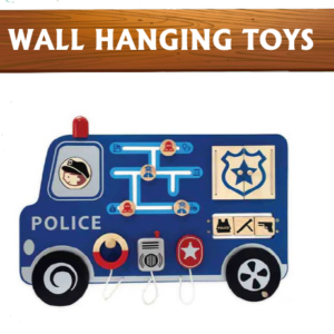 Police Car Activity Wall Panel
