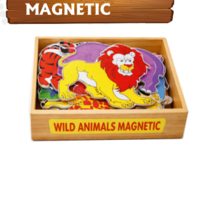 Wild Animals Magnetic Wooden Set