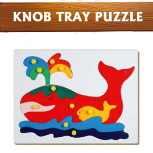 Whale Knob Tray Puzzle