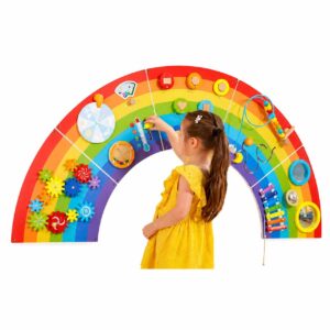 Rainbow Multi-Activity Wall Panel Set