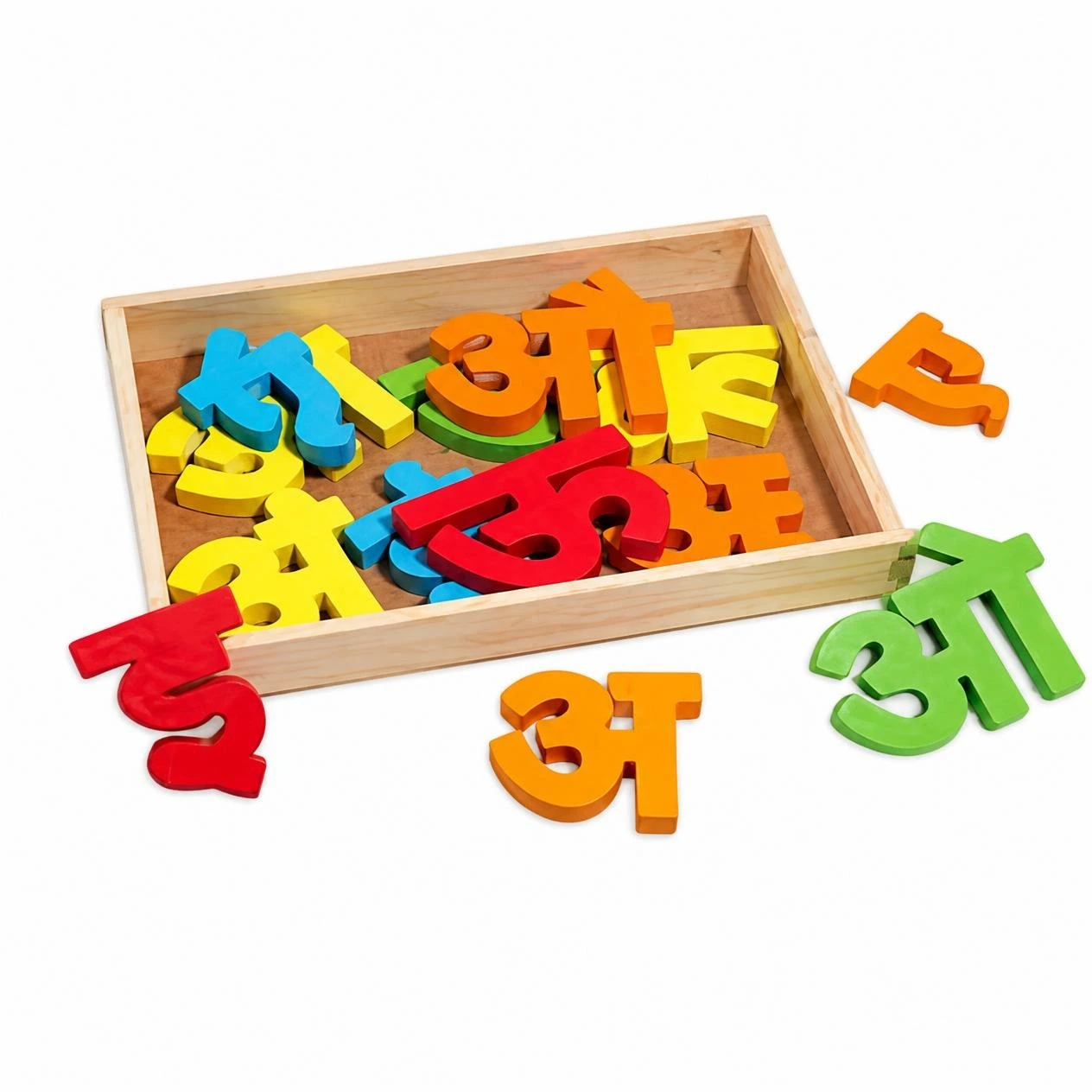 Wooden Blocks Box
