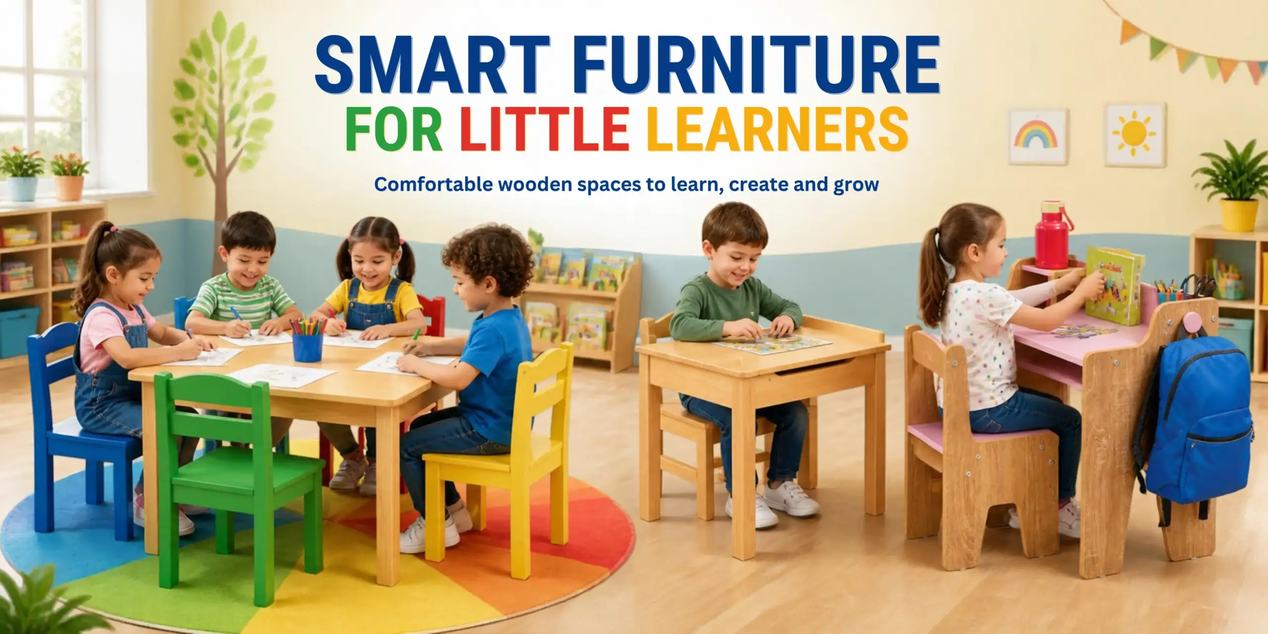 school wooden furniture